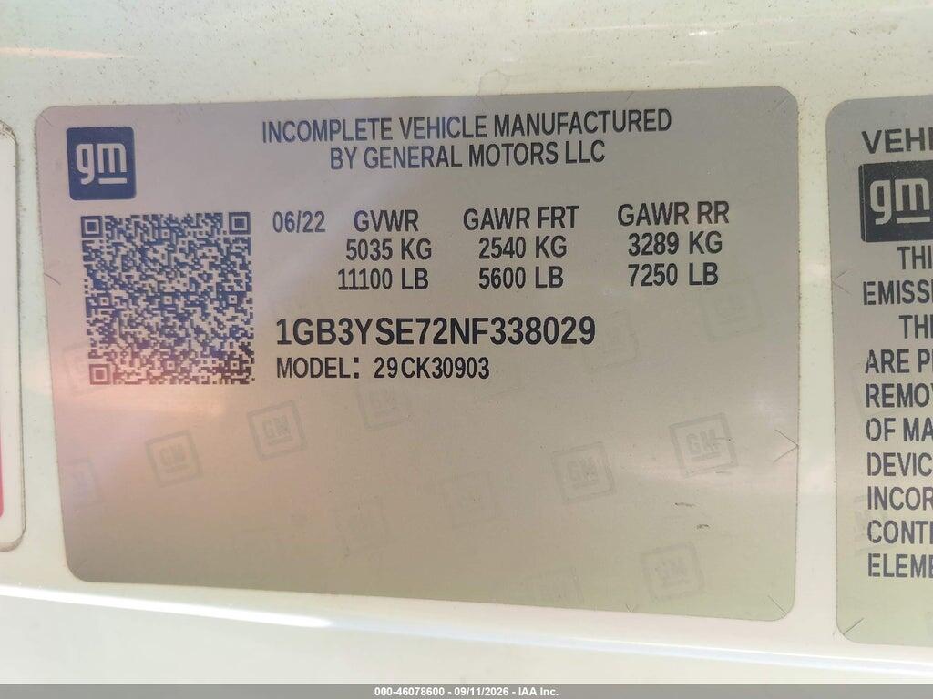 1GB3YSE72NF338029 2022 CHEVROLET SILVERADO 3500HD photo no. 8