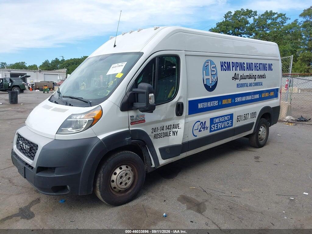 3C6ERVDG7ME502623 2021 RAM PROMASTER 2500 photo no. 2