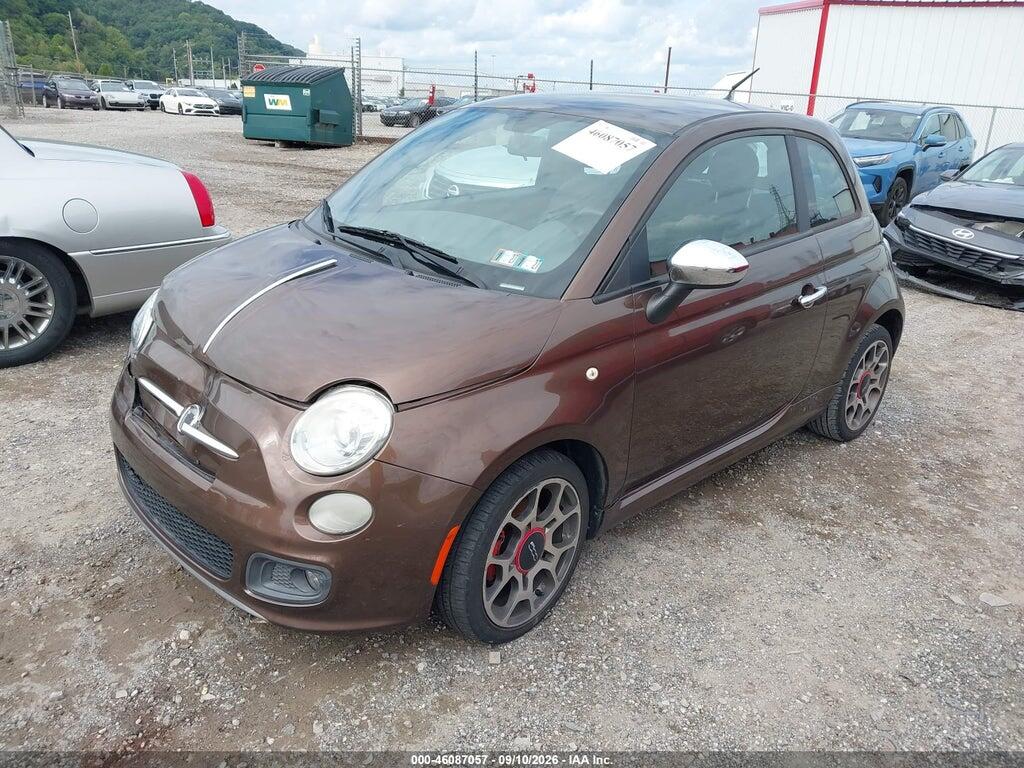 3C3CFFBR5CT212432 2012 FIAT 500 photo no. 2