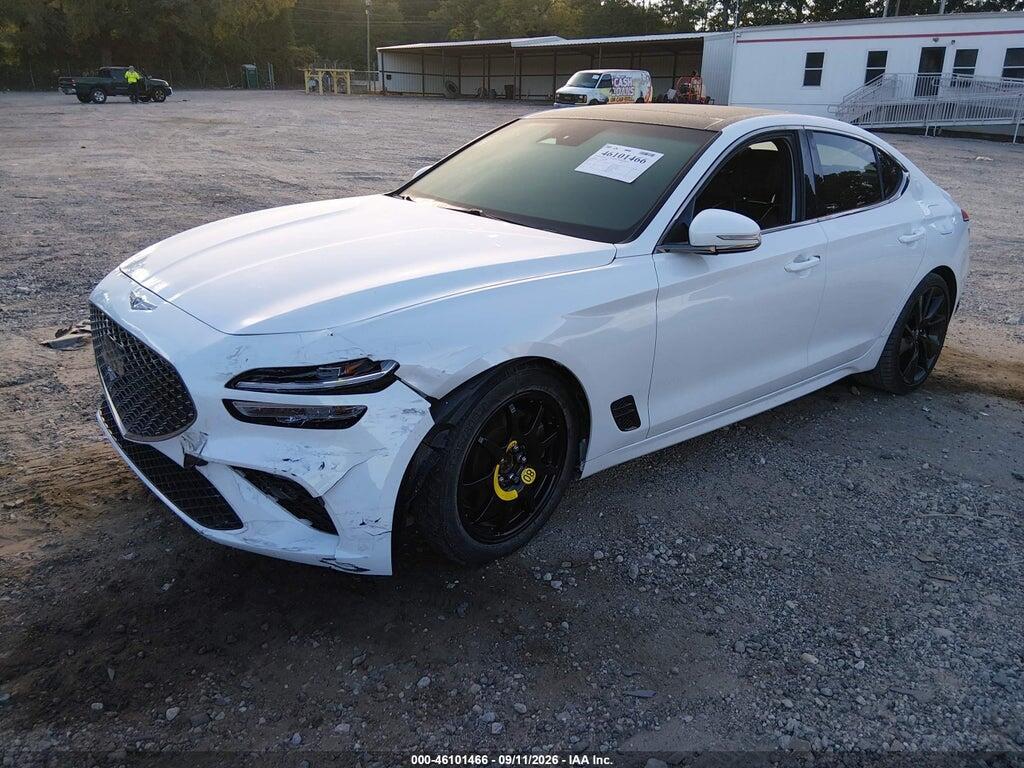 KMTG54TE2PU125312 2023 GENESIS G70 photo no. 2