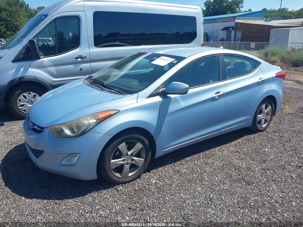 KMHDH4AE2CU311837 2012 HYUNDAI ELANTRA photo no. 2