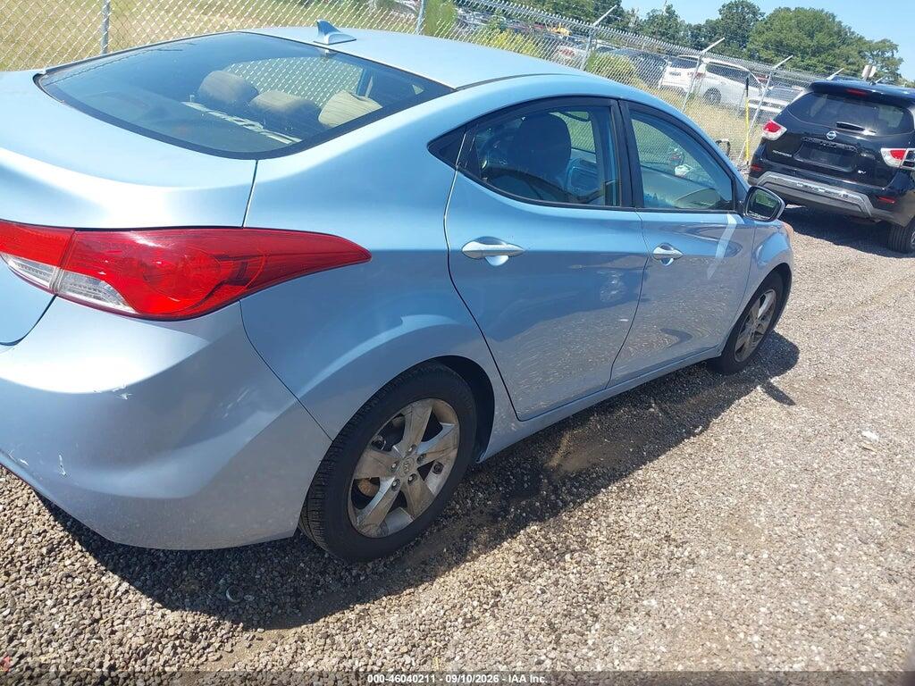 KMHDH4AE2CU311837 2012 HYUNDAI ELANTRA photo no. 4