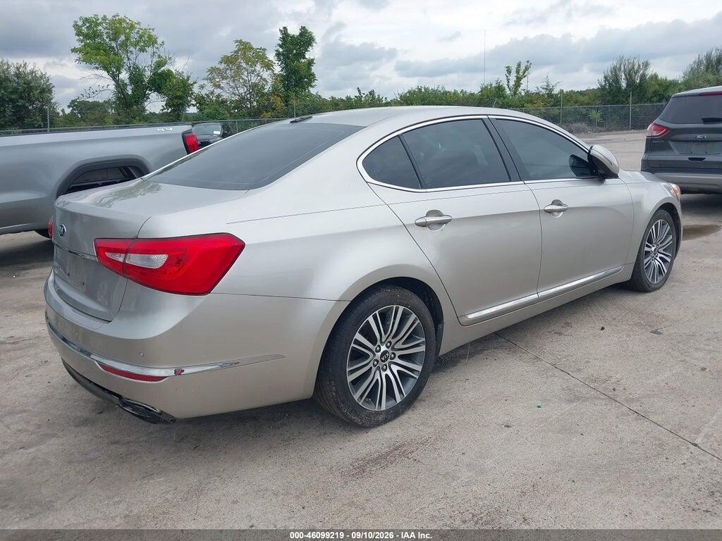 KNALN4D75E5159357 2014 KIA CADENZA photo no. 3