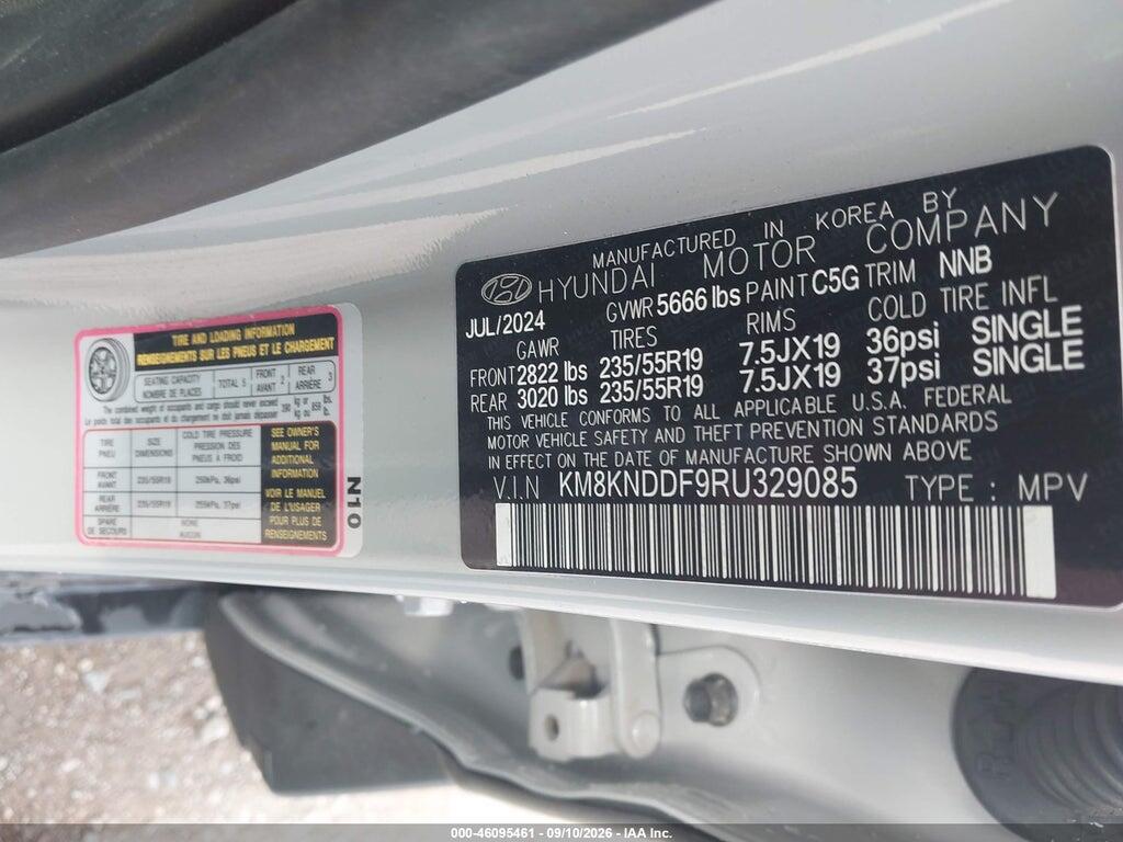 KM8KNDDF9RU329085 2024 HYUNDAI IONIQ 5 photo no. 9