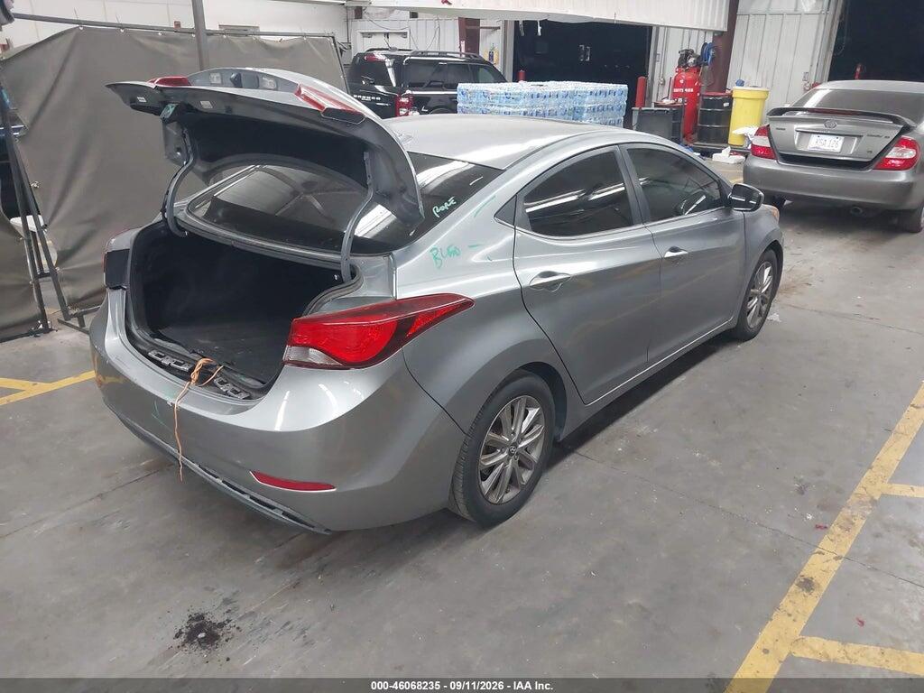 KMHDH4AE4FU226597 2015 HYUNDAI ELANTRA photo no. 4