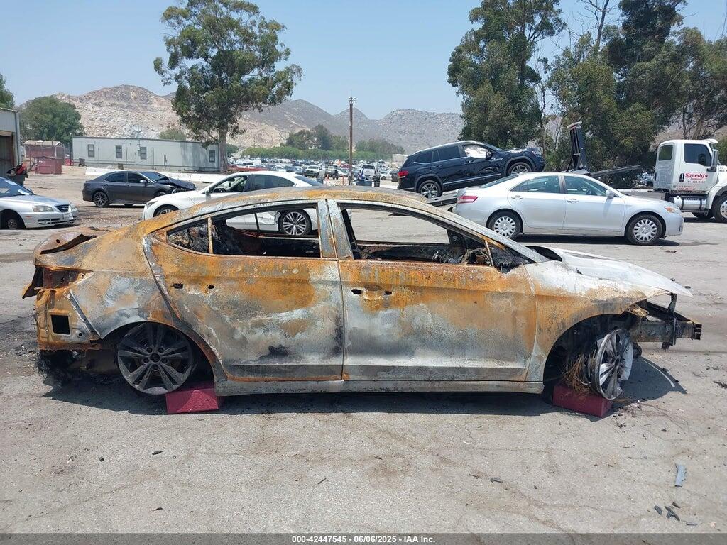 KMHD84LF9JU474701 2018 HYUNDAI ELANTRA photo no. 12