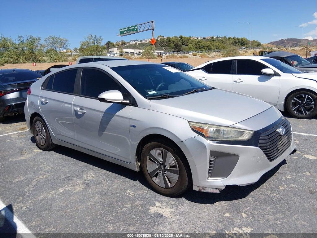2018 HYUNDAI IONIQ HYBRID KMHC65LC0JU060526
