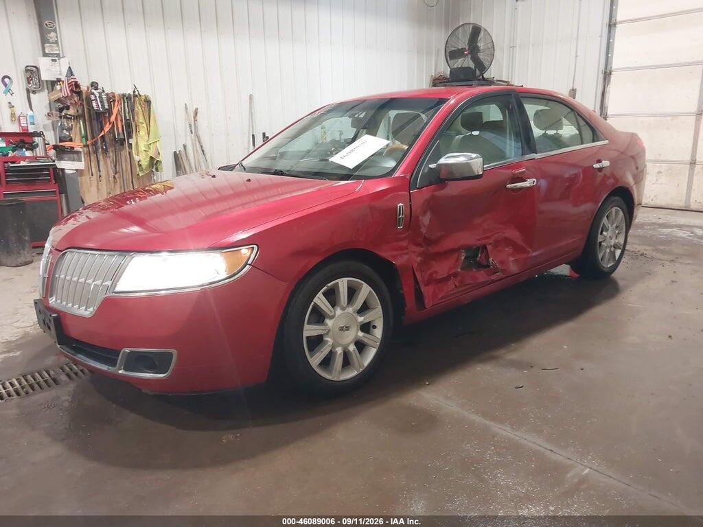 3LNHL2GC3CR817873 2012 LINCOLN MKZ photo no. 2