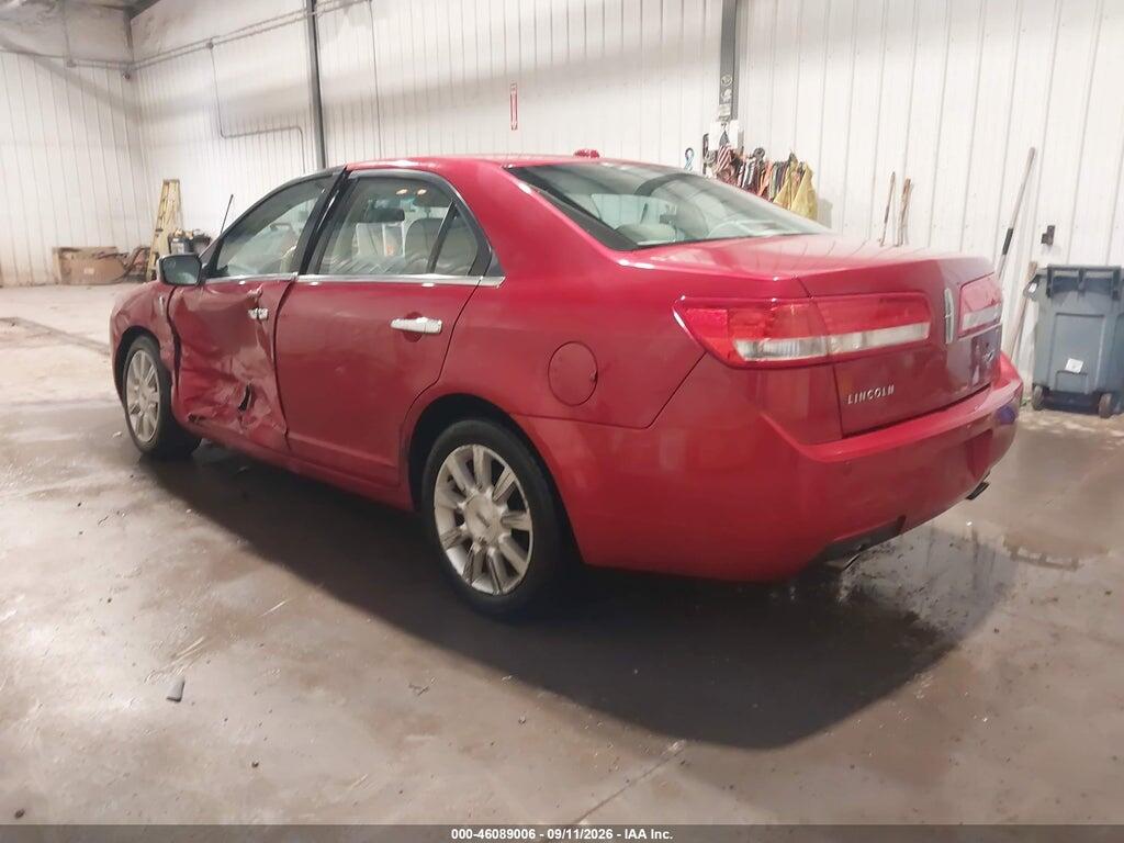 3LNHL2GC3CR817873 2012 LINCOLN MKZ photo no. 3