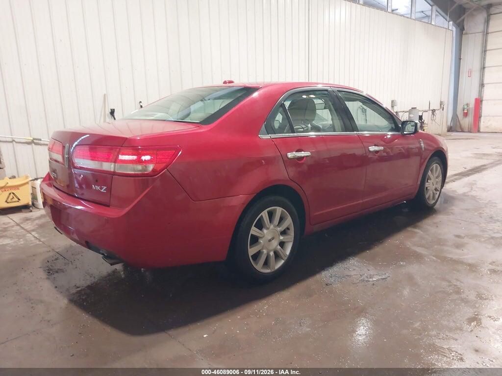 3LNHL2GC3CR817873 2012 LINCOLN MKZ photo no. 4