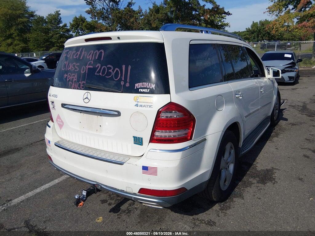 4JGBF7BE1CA772722 2012 MERCEDES-BENZ GL 450 photo no. 4