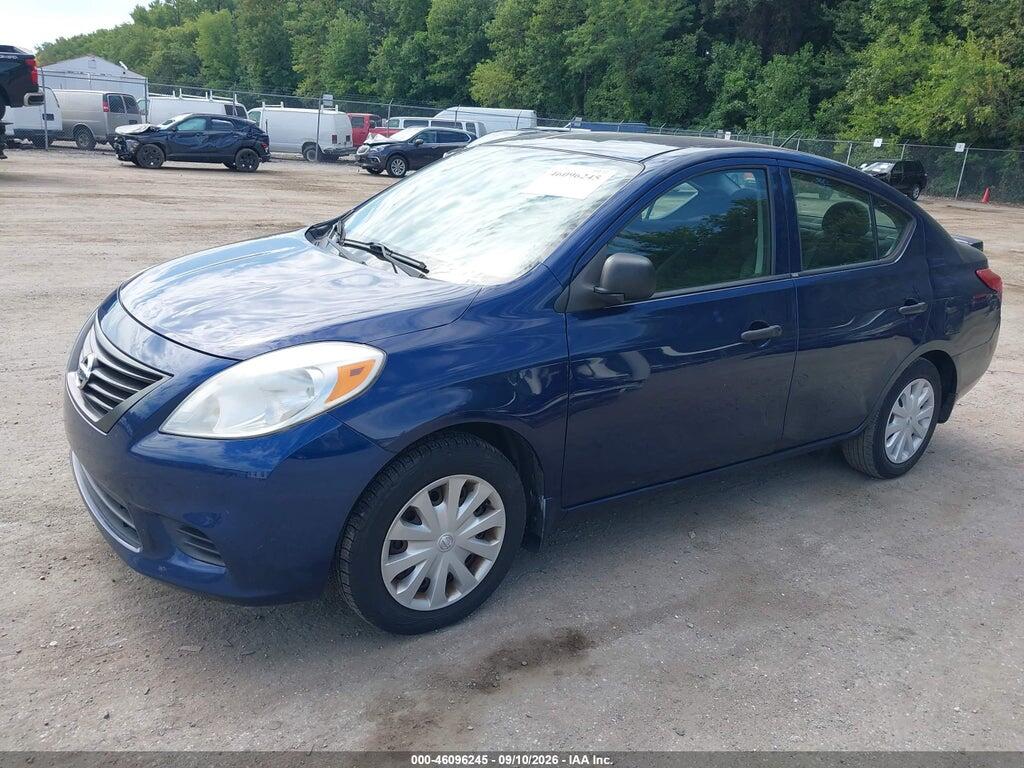 3N1CN7AP4EL846566 2014 NISSAN VERSA photo no. 2