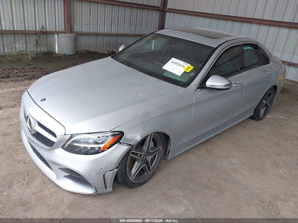 55SWF8EB5KU302548 2019 MERCEDES-BENZ C 300 photo no. 2