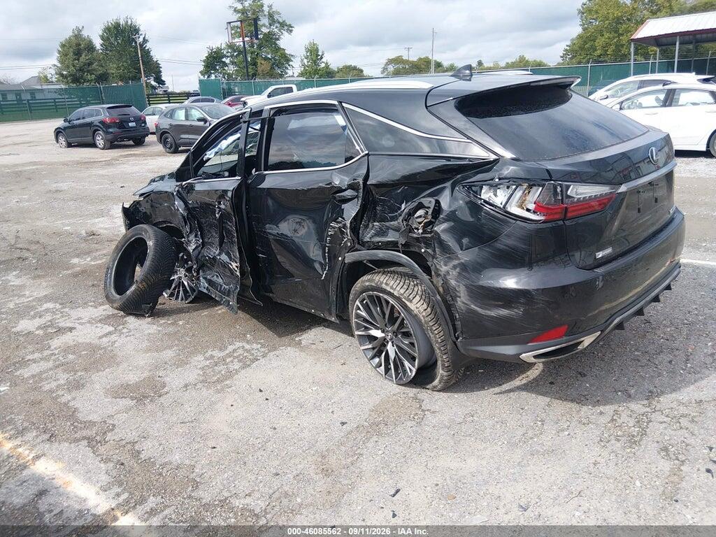 2T2SZMDA6NC363646 2022 LEXUS RX 350 photo no. 3