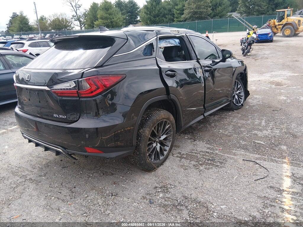 2T2SZMDA6NC363646 2022 LEXUS RX 350 photo no. 4