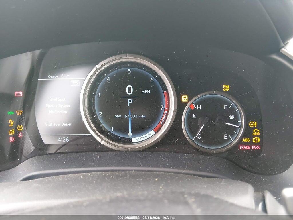 2T2SZMDA6NC363646 2022 LEXUS RX 350 photo no. 7