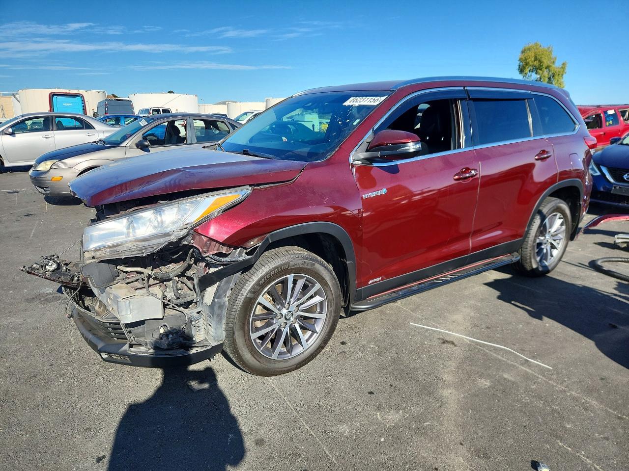 2019 TOYOTA HIGHLANDER HYBRID 5TDJGRFH2KS057513