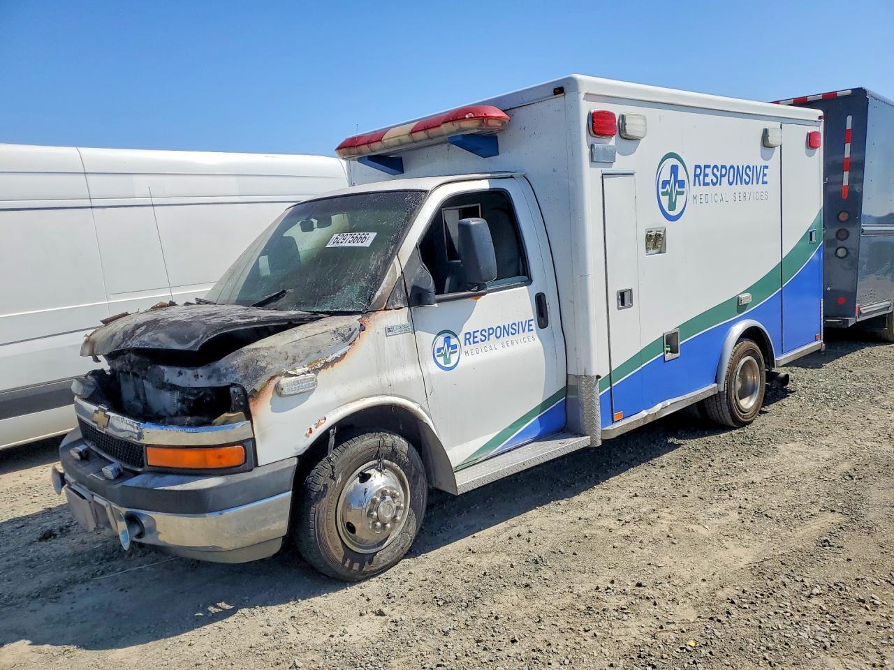 2009 CHEVROLET EXPRESS G3500 1GBJG316391173138
