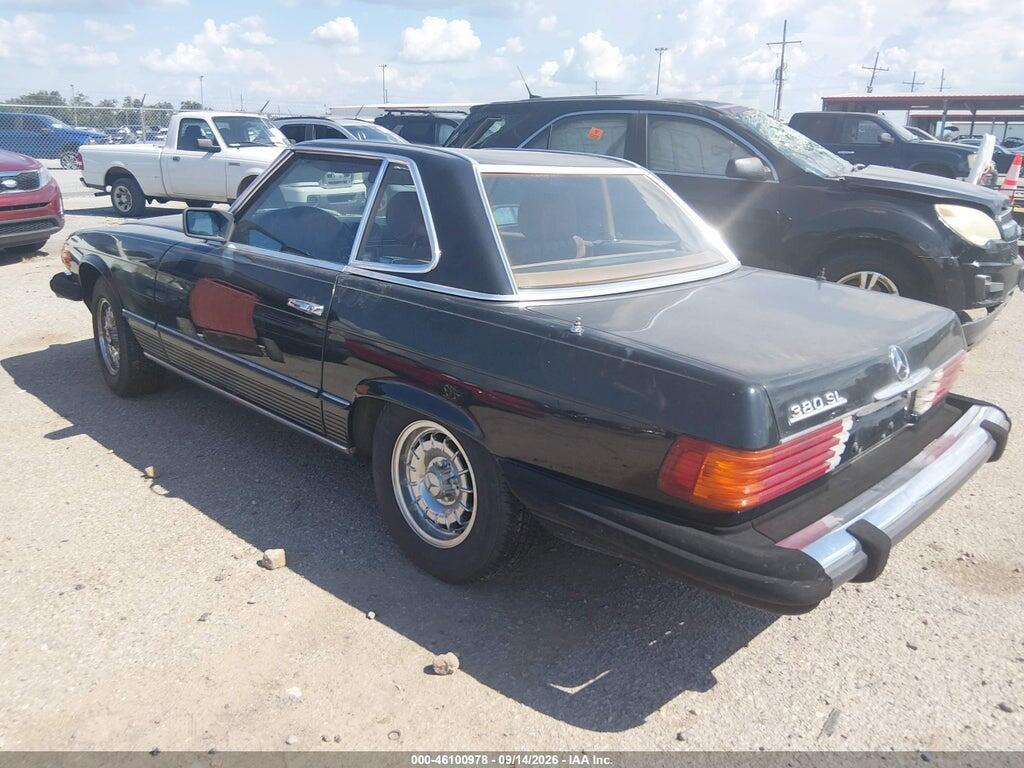 WDBBA45A2DB028910 1983 MERCEDES-BENZ 380 photo no. 3