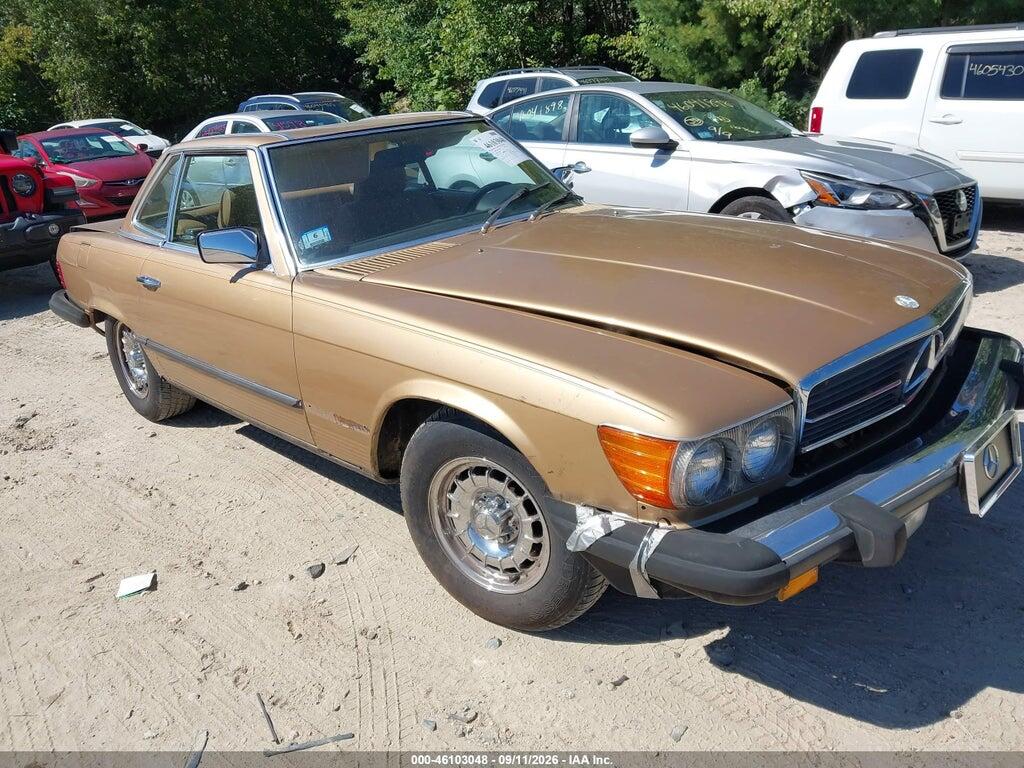 1984 MERCEDES-BENZ 380 WDBBA45A0EA006136