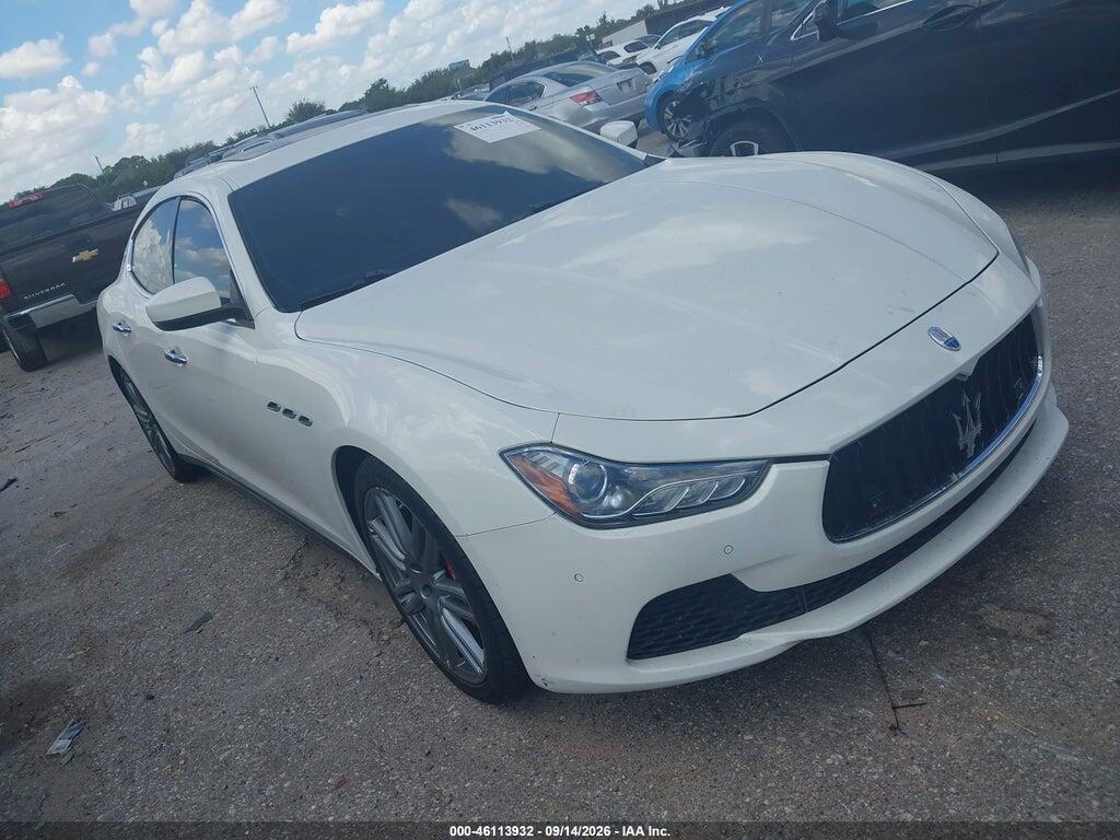 2017 MASERATI GHIBLI ZAM57XSA7H1218745