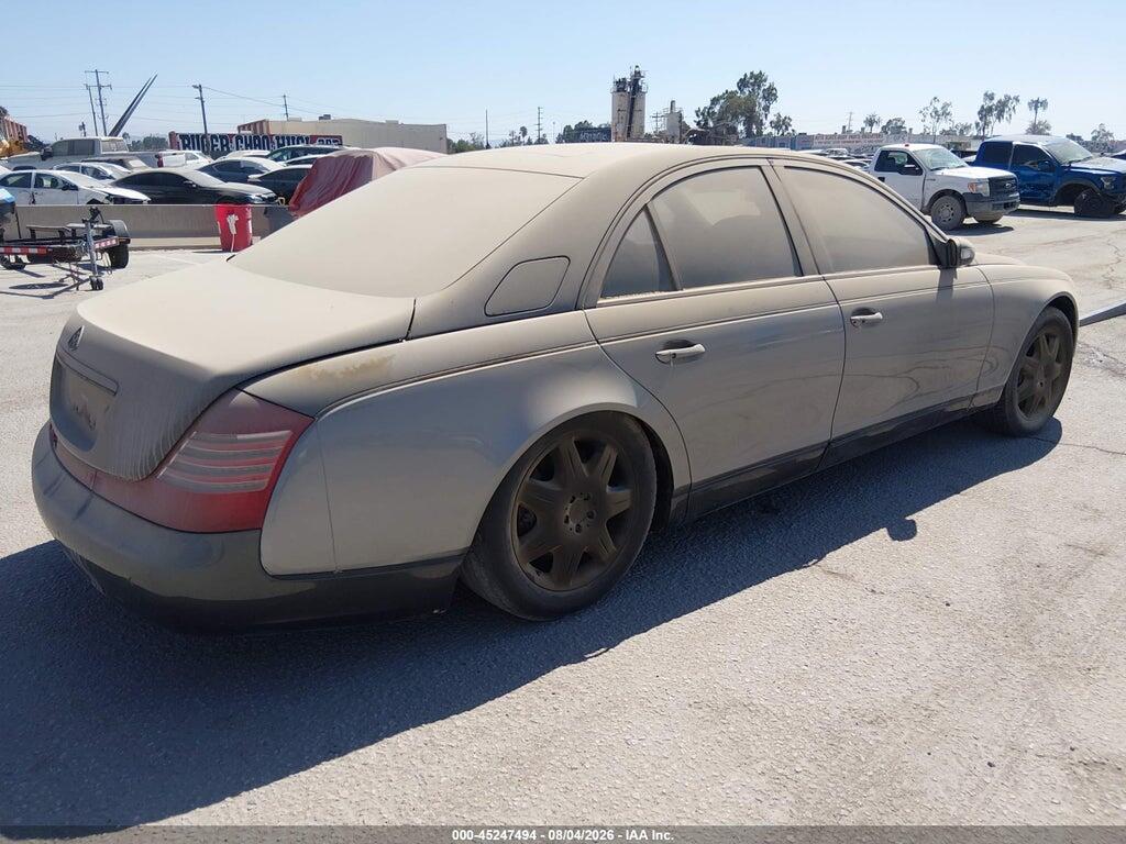 WDBVF78J64A000495 2004 MAYBACH 57 photo no. 4