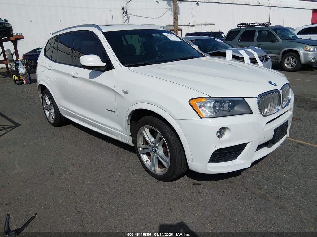 2014 BMW X3 5UXWX7C52E0E76829