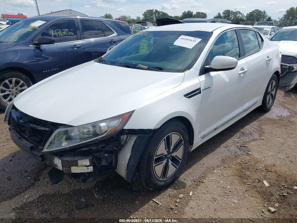 KNAGM4AD7D5044336 2013 KIA OPTIMA HYBRID photo no. 2
