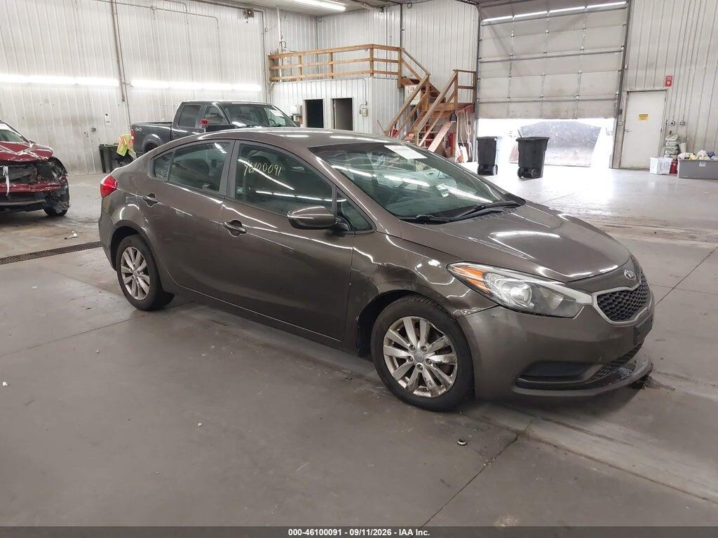 2014 KIA FORTE KNAFX4A6XE5087672