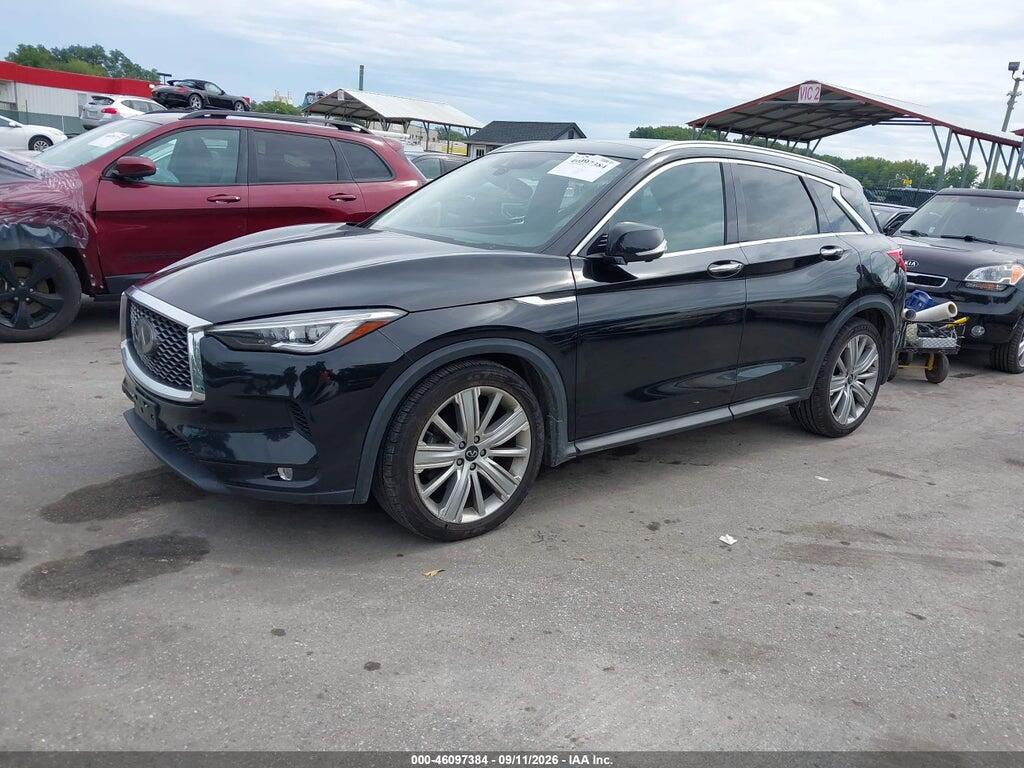 3PCAJ5M33LF101946 2020 INFINITI QX50 photo no. 2