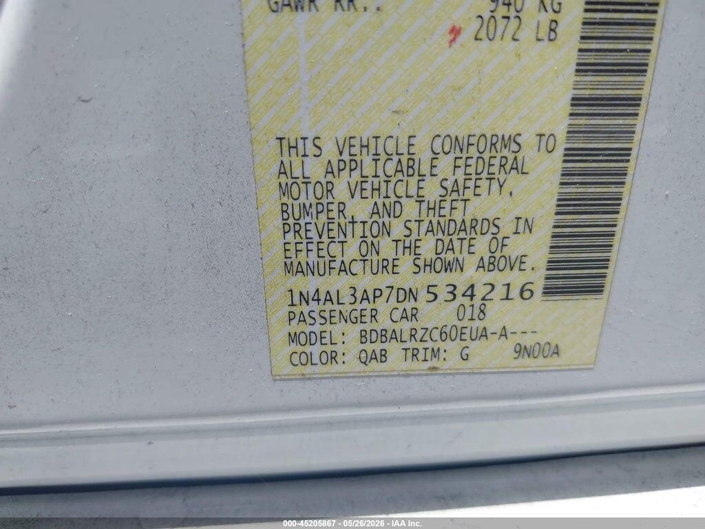 1N4AL3AP7DN534216 2013 NISSAN ALTIMA photo no. 9