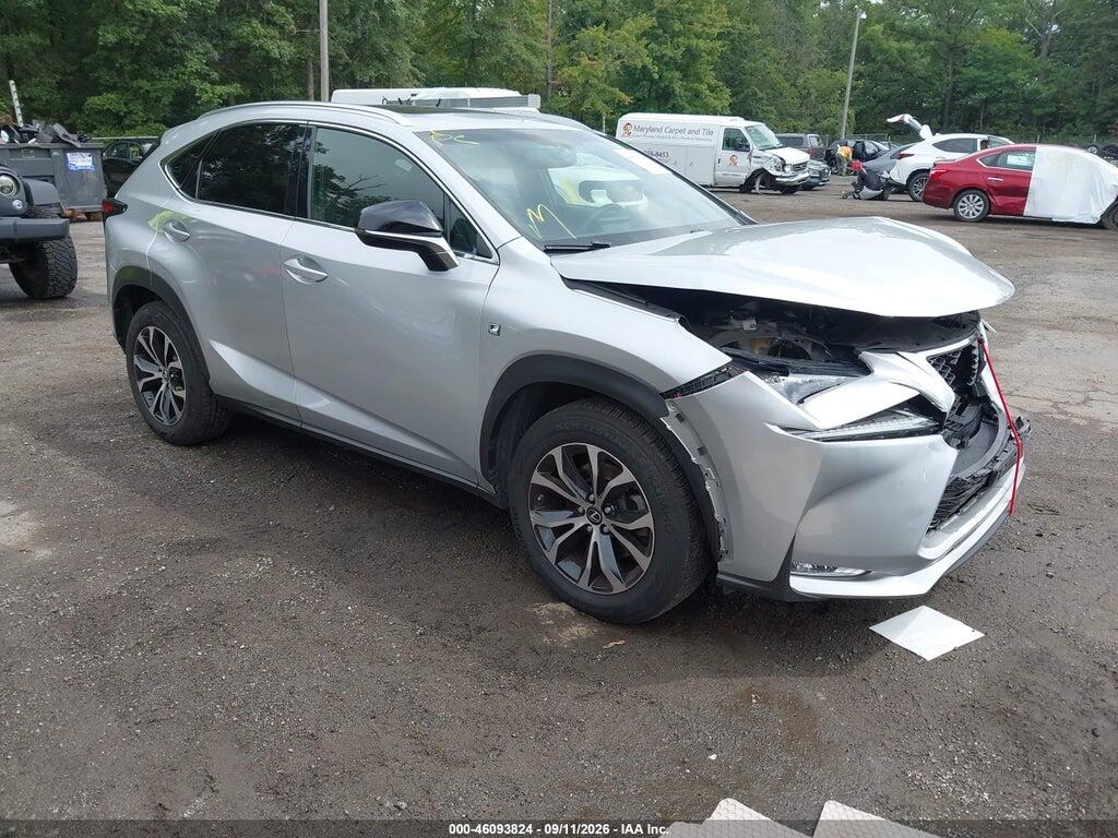 2015 LEXUS NX 200T JTJBARBZ8F2002658