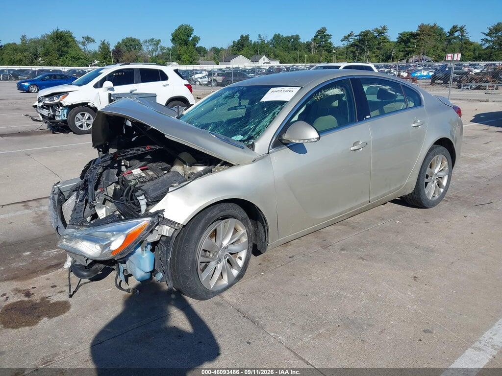 2G4GK5EX0F9269976 2015 BUICK REGAL photo no. 2