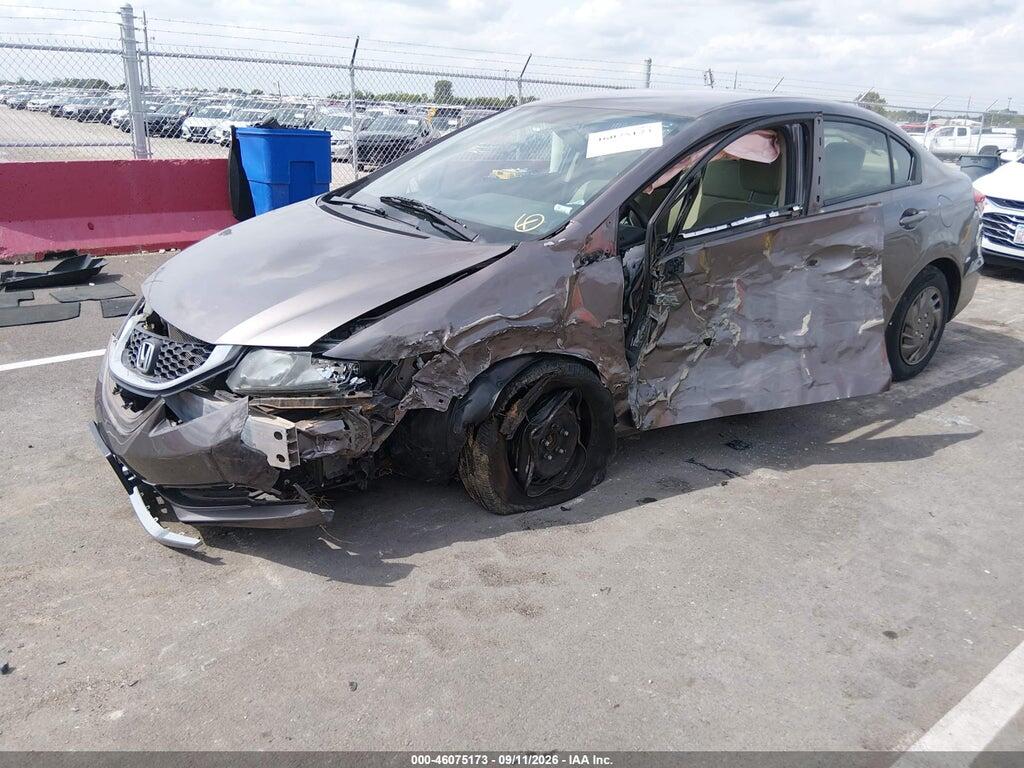 19XFB2F5XDE030252 2013 HONDA CIVIC photo no. 2