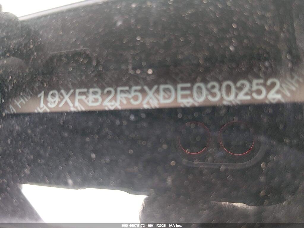 19XFB2F5XDE030252 2013 HONDA CIVIC photo no. 9