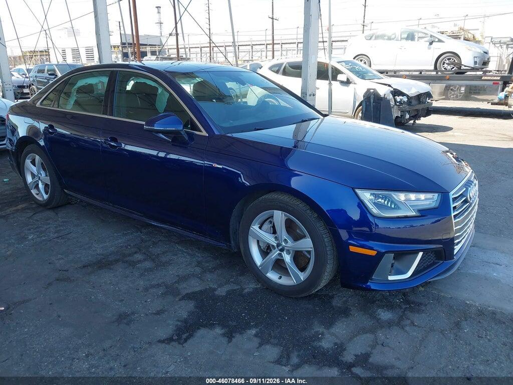 2019 AUDI A4 WAUDNAF40KA013439