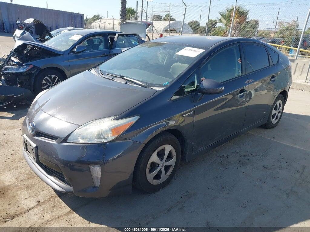 JTDKN3DU4E0391203 2014 TOYOTA PRIUS photo no. 2