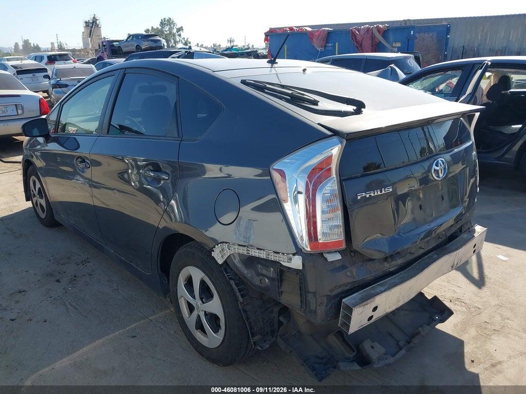 JTDKN3DU4E0391203 2014 TOYOTA PRIUS photo no. 3