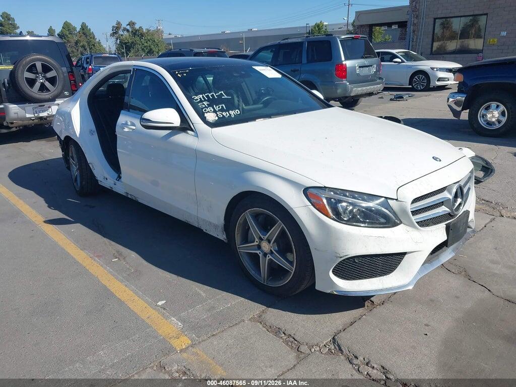 55SWF4JB7GU128567 2016 MERCEDES-BENZ C 300 photo no. 1