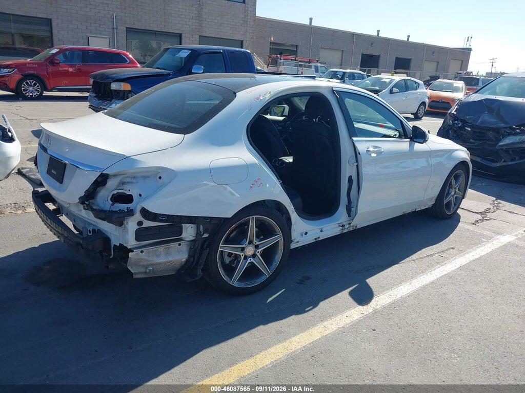 55SWF4JB7GU128567 2016 MERCEDES-BENZ C 300 photo no. 4