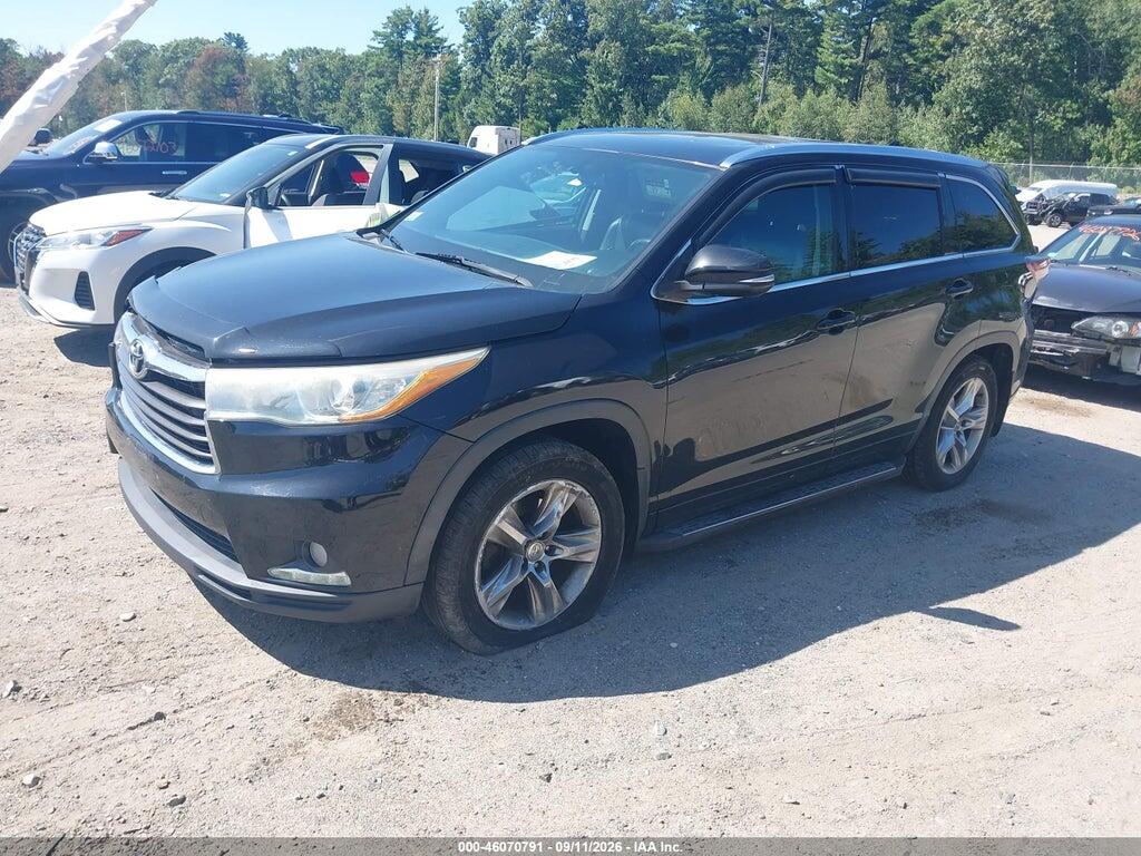 5TDDKRFH8ES031997 2014 TOYOTA HIGHLANDER photo no. 2