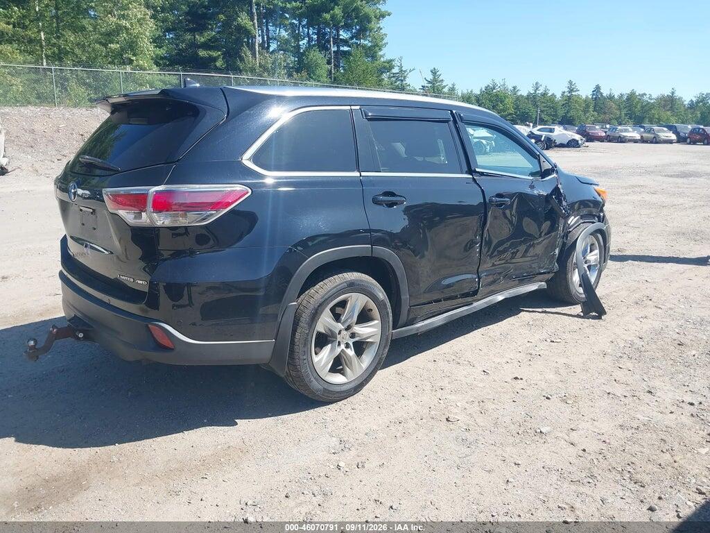 5TDDKRFH8ES031997 2014 TOYOTA HIGHLANDER photo no. 4