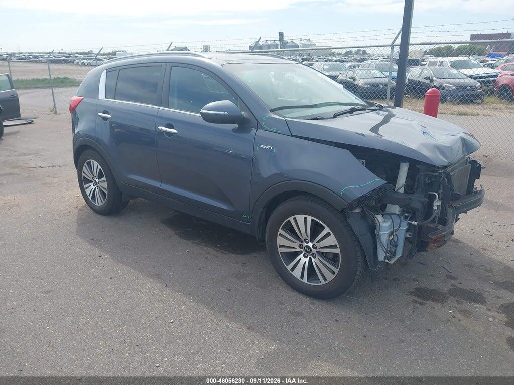2014 KIA SPORTAGE KNDPCCAC6E7607406