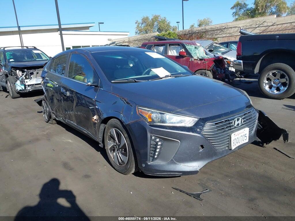2018 HYUNDAI IONIQ HYBRID KMHC75LC1JU064131