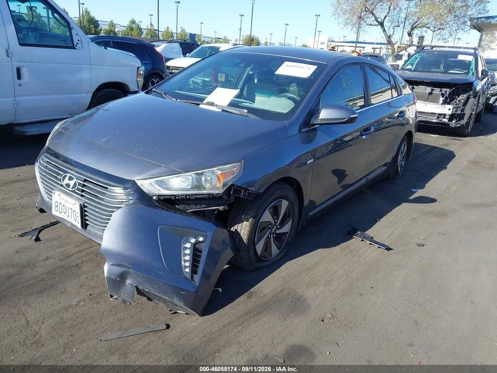 KMHC75LC1JU064131 2018 HYUNDAI IONIQ HYBRID photo no. 2