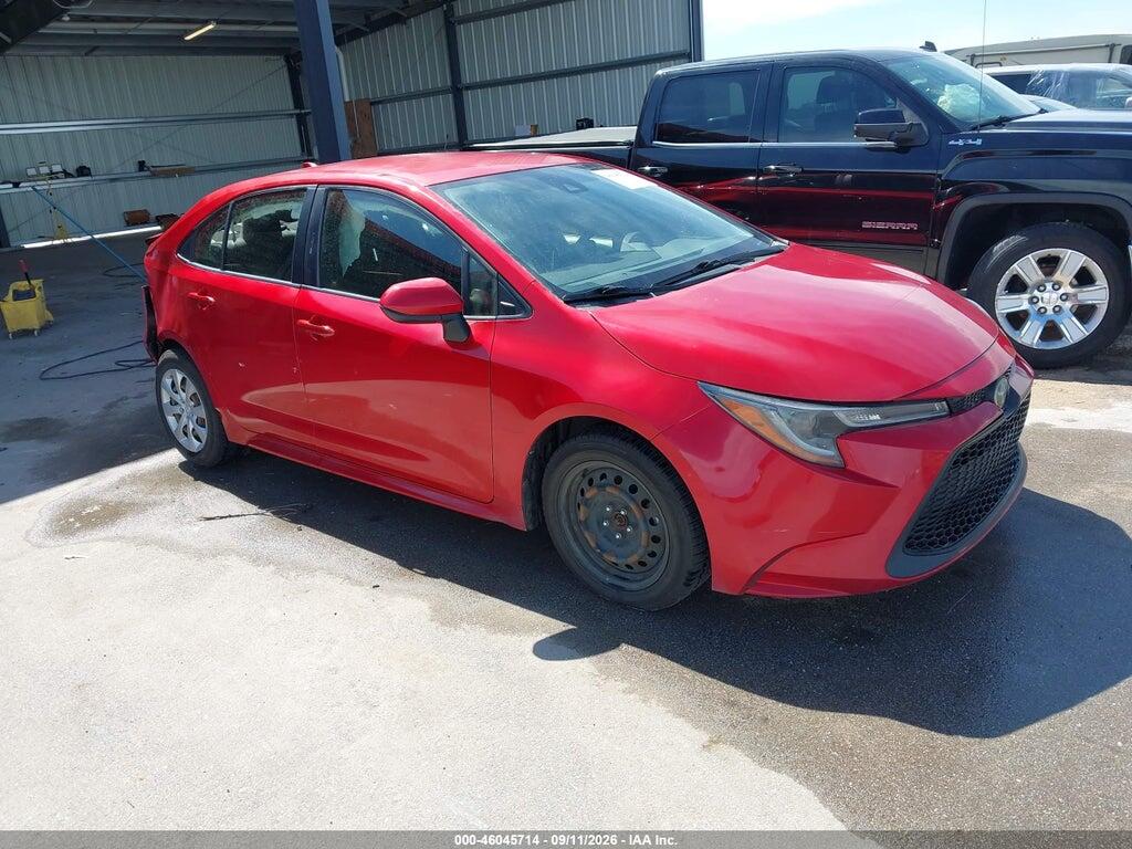 2020 TOYOTA COROLLA JTDEPRAE8LJ022200