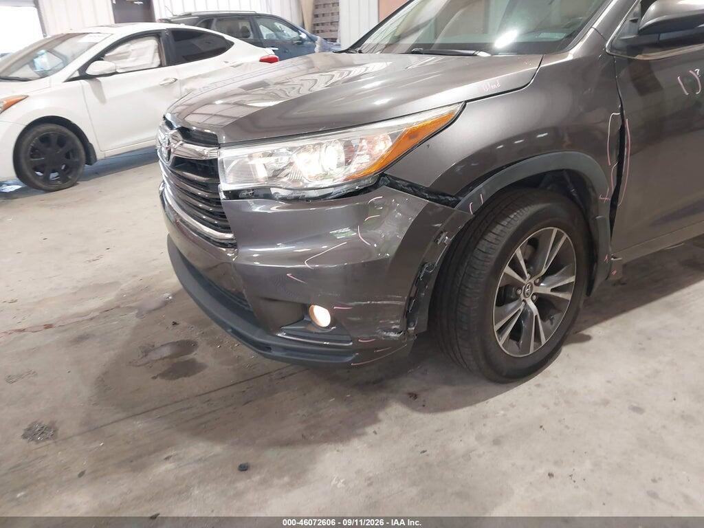 5TDJKRFHXGS302385 2016 TOYOTA HIGHLANDER photo no. 6