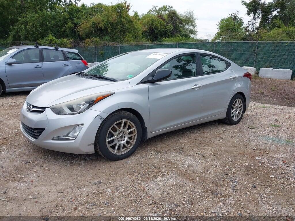 KMHDH4AE4FU226342 2015 HYUNDAI ELANTRA photo no. 2