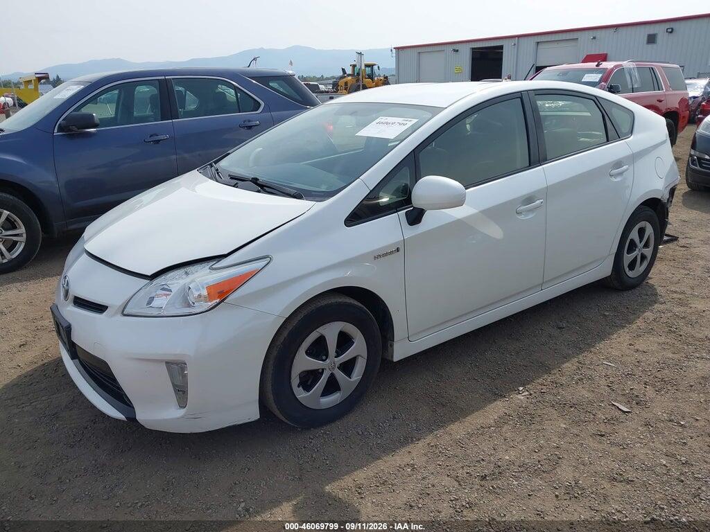 JTDKN3DU4F1975967 2015 TOYOTA PRIUS photo no. 2