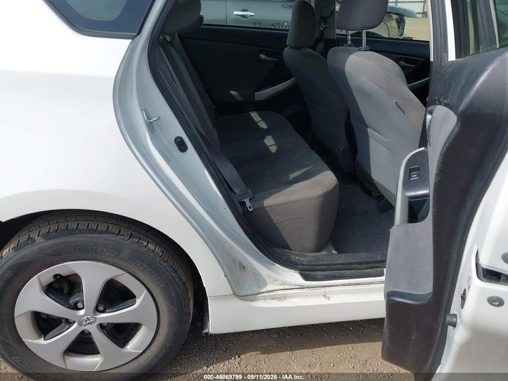 JTDKN3DU4F1975967 2015 TOYOTA PRIUS photo no. 8